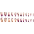 thumbnail image 5 of Magic Purple Line Streamer Gradient Nail Sticker, 5 of 5