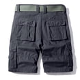 thumbnail image 3 of Letdown Men's Classic Cargo Stretch Short 9" Lightweight Cargo Shorts for Golf Hiking Work Fishing with 6 Pockets Comfy Outdoor Shorts for Hiking Gym Workout, 3 of 3