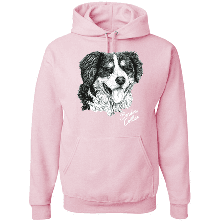 Wild Bobby, Border Collie Dog Lover Pet Owner Animal Lover Graphic Hoodie Sweatshirt