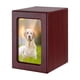thumbnail image 2 of Urna conmemorativa Black Wood con marco de fotos - Contiene 30 pulgadas cúbicas de cenizas - Caja de cremación para perros - Urna de recuerdos de MDF, 2 of 6