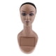 thumbnail image 2 of Busto de cabeza femenina para escaparate de tienda minorista Labio morado, 2 of 8