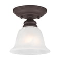 thumbnail image 4 of Livex Lighting Essex Ceiling Mount in Bronze, 4 of 10
