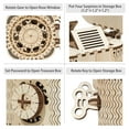 ROKR Mechanical 3D Wooden Puzzle Model Kit, Building Toy Set, Birthday