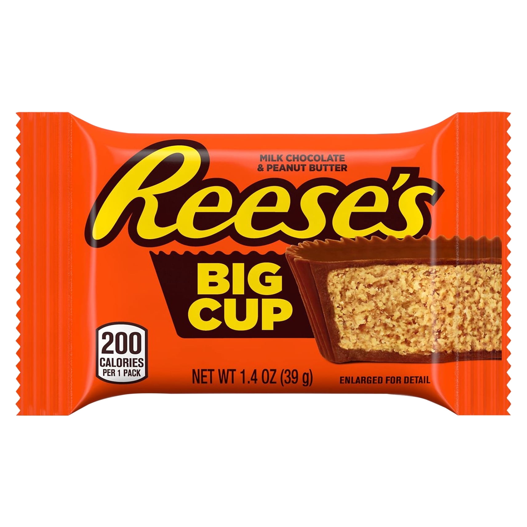 Reese's, Milk Chocolate Peanut Butter Big Cup Candy, 1.4 oz
