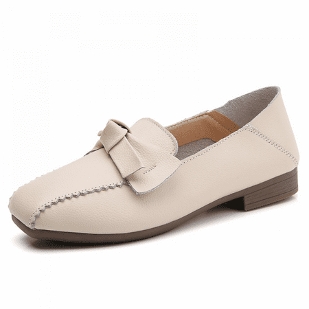 

Women s Fashion Anti-Slip Square Toe Work Shoes