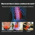 Magic Lumbar Support Device, Lower and Upper Back Pain Relief for Back Pain, Herniated Disc