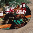 thumbnail image 3 of FMSHPON Geometric Elements Xmas Christmas Tree Skirt Stand Mat for Holiday Party Decoration Indoor Outdoor 36 inches, 3 of 3