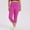 001 Hot Pink, variant on Women's Plus Size Solid Color Leggings Sports Fitness Pants Casual Tight Fitting Tight Peach Hip Yoga Pants Stretch Pants