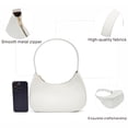 thumbnail image 2 of Bolso Mano Media Hombro Axila Cuero PU Clásico, 2 of 9