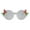 White, variant on Unicorns Design Girl's Round Circle Sunglasses Kid's Fashion UV 400 Pink