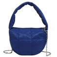 thumbnail image 1 of Women Chain Hobo Bag Lightweight Crossbody Pouch Daily Dating Bag (Blue), 1 of 10