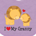 thumbnail image 4 of Inktastic I Love My Granny Boys or Girls Baby Bib, 4 of 4