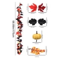 thumbnail image 3 of ShengapQ Artificial Maple Leaf Vines, Decorative Vines for Thanksgiving, Halloween Home Decor, Flexible Garland for Fireplace and Door Frame, Reusable Autumn Decorations, Seasonal Party Accessories, 3 of 6
