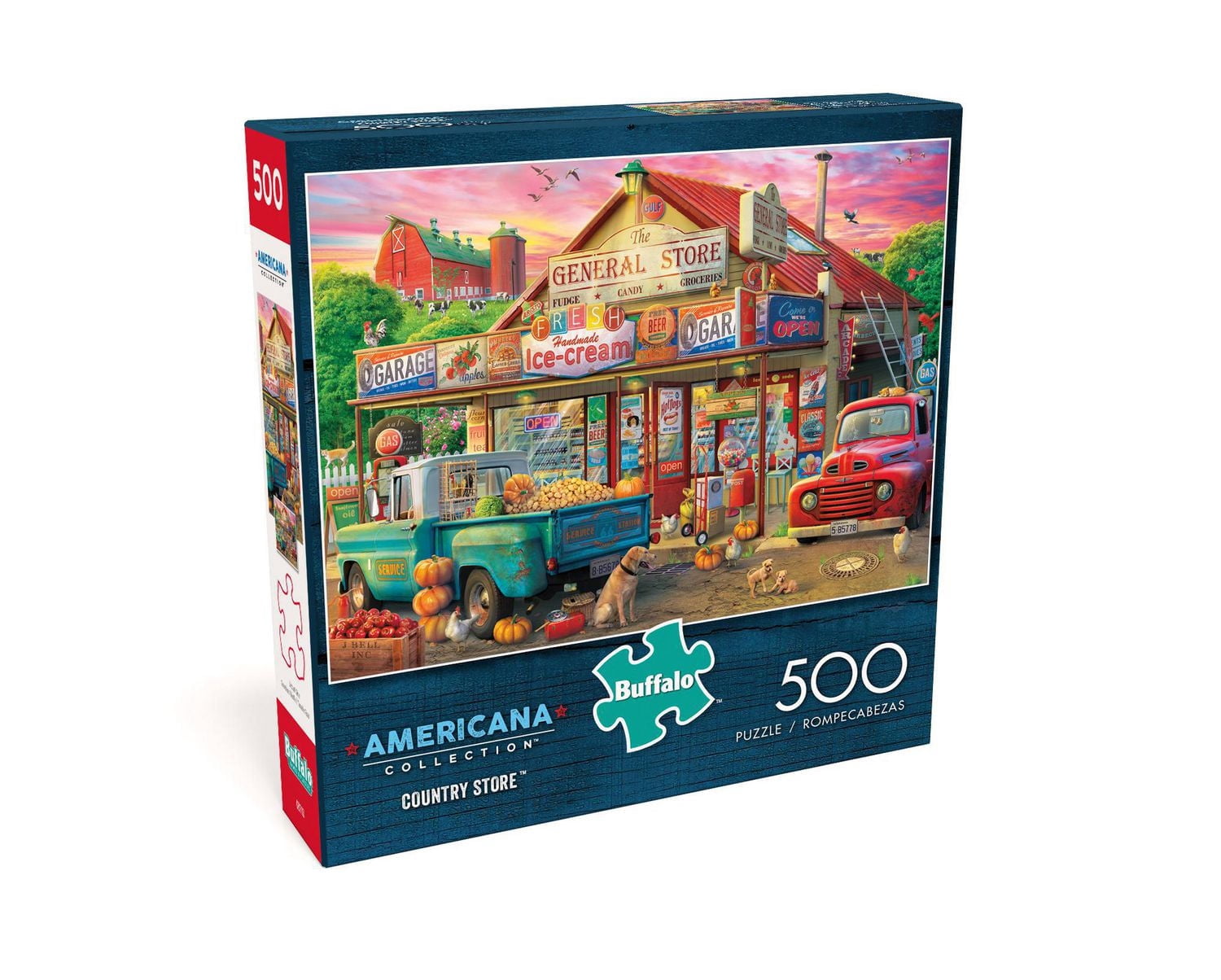 Buffalo Games Americana Le puzzle Country Store en 500 pièces