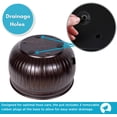 thumbnail image 5 of BirdRock Home Decorative Water Hose Pot - Distressed Bronze - 100 ft Hose, 5 of 9