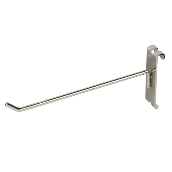 Econoco - GW/H8 - 8" Chrome Hook for Wire Grid - Sold in Pack of 96