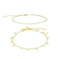 thumbnail image 1 of Bracelets de Cheville en Or pour Femmes Ensemble de Cheville Croisée, Bijoux de Mode pour Femmes, 1 of 5