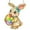 A, variant on Easter Decorations,Easter Bunny Hanging Ornament,Colorful 2D Acrylic Easter Egg And Bunny Window Hanging Decor for Spring Holiday Tree Window Party Indoor Outdoor Festive Decoration