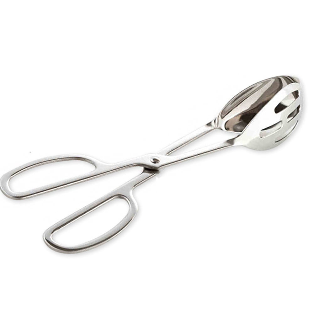 Various Stainless Steel Scissor Style Party Serving Salad Tongs Spoon Fork 