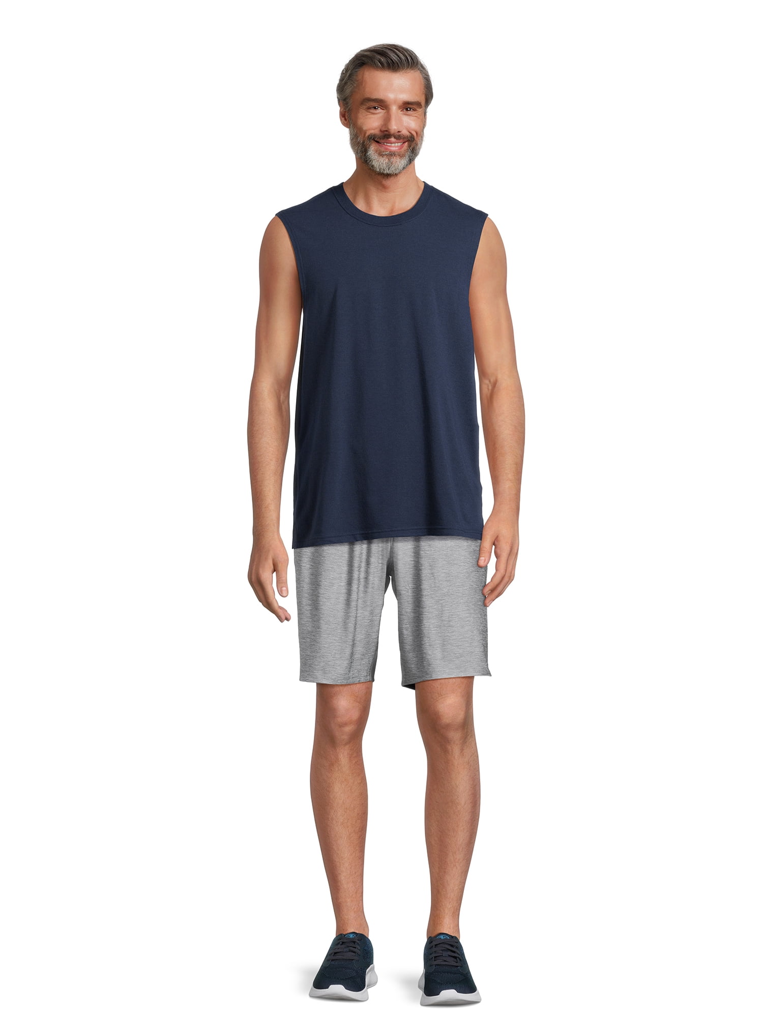 Athletic Works Men's Tri-Blend Muscle Tank Top, Sizes S-5XL