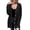 Black, variant on Zeagoo Women' Cardigans Long Sleeveless Sweater Button Down Open Front Colorblock Clothes