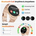 thumbnail image 2 of Reloj Inteligente Hwagol 1.39" Redondo Rastreador de Fitness con Llamadas Bluetooth, 2 of 7