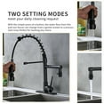 CES High Pressure Kitchen Faucet with Pull Down Sprayer, Single Handle