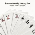 thumbnail image 5 of BESTSKY 2026 New Family Party Card Mahjong Game Set Silent Soft Tiles for Home Travel Team Building Tabletop Entertainment for Family,Travel,Party,Team Building,Game Night, 5 of 7