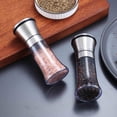 thumbnail image 2 of CPDD Salt and Pepper Shakers, Acrylic Salt and Pepper Grinders Refillable Pepper Grinder, Pepper Mill, Salt Grinder, Salt Shaker, Salt Pepper Shaker Set of 2 3.Acrylic -, 2 of 7