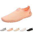 thumbnail image 3 of XIMIN Sport Shoes for Men Women Quick Dry Lightweight Design Water Swim Beach Pool Surf Hiking Kayaking Diving Yoga Outdoor Barefoot Footwear (7.5, Pink), 3 of 7