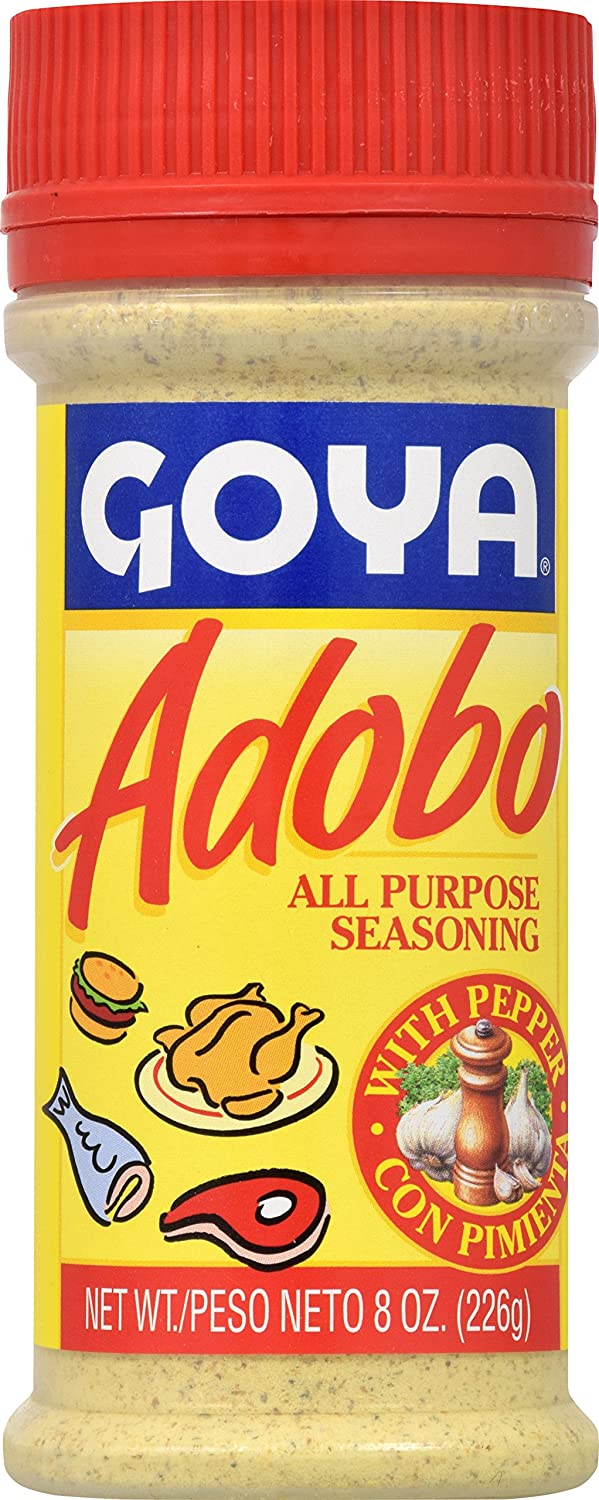 Goya Foods Adobo All Purpose Seasoning With Pepper 8 Oz Bottle