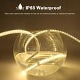 thumbnail image 3 of PYYNA-LED Strip Lights Outdoor LED Lights Waterproof AC 110V 600LED 3000k LED Rope Lights for Indoor, Outdoor, Garden, Lawn, Kitchen, Staircase, Room Decoration Lighting, 3 of 4