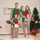 thumbnail image 1 of Europa y Estados Unidos 2024 nuevo pijama de rayas de Papá Noel para el hogar familiar de Navidad nuevo conjunto, 1 of 5