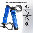 thumbnail image 4 of Estriberas traseras plegables para motocicleta JXPANG M8 azul universal, 4 of 7