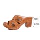 thumbnail image 4 of MKLEKYY Sandalias para Mujer Sandalias Cómodas Con Tacón para Uso Diario, Informales, para Caminar En La Playa, Transpirables, Ligeras, Con Punta Abierta, 4 of 4