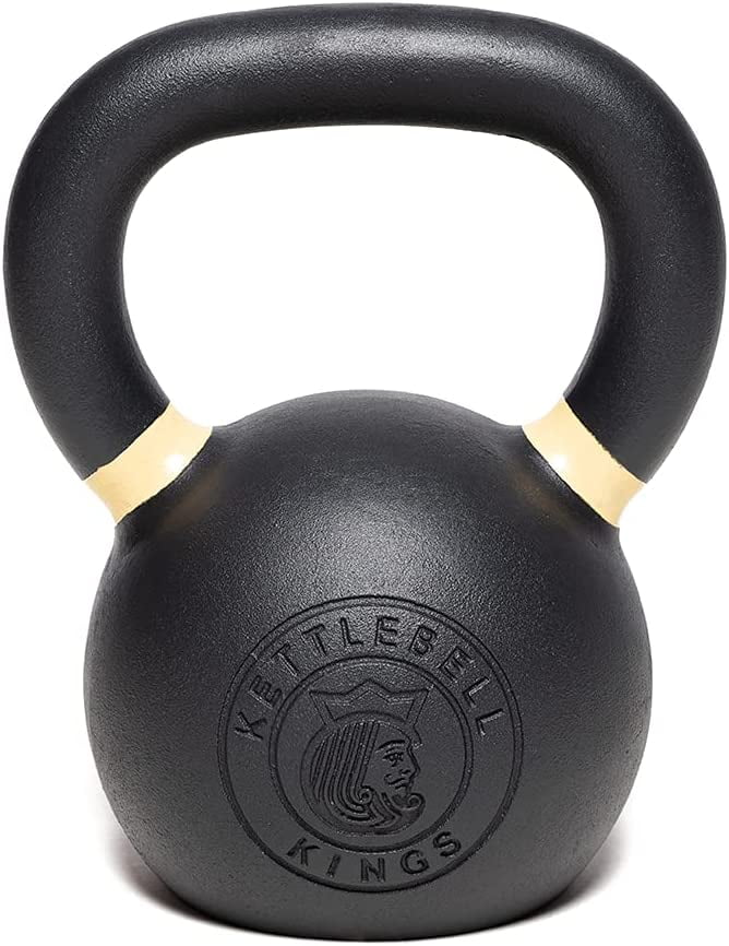KETTLEBELL KINGS Powder Coat Kettebell Weights For Women and Men (14 kg