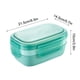 thumbnail image 3 of Caja de Almuerzo Adulta de la Caja de Bento Caja Apilable de Bento para Niños Adultos, Gran Capacidad 1900Ml, Contenedores a Prueba de Fugas de la Caja de Almuerzo con el Conjunto de Utensilios para C, 3 of 3