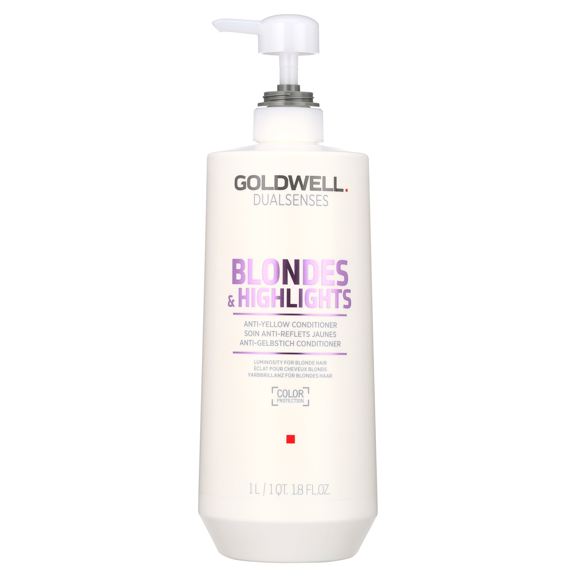 Goldwell Dualsenses Blonde Highlights Anti-Yellow Shampoo&Conditioner Liter Set