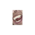 thumbnail image 4 of Deluxe Werewolf Fangs Adult White Cosmetics Disguises One Size Unisex Fancy Dress Party Book Week Halloween, 4 of 6