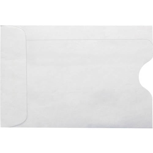 Credit Card Sleeve (2 3/8 x 3 1/2) 24lb. White (50 Qty.)