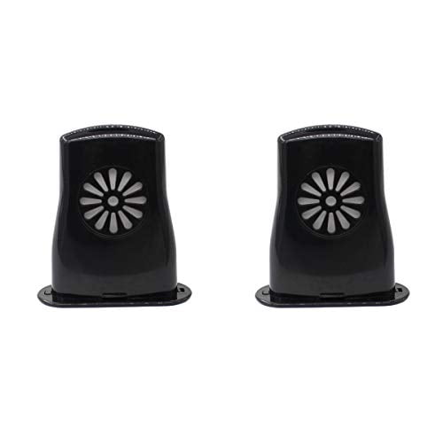 XtremeAmazing Pack of 2 Black Acoustic Guitar Humidifier Sound Holes Humidifier for Moisture Reservoir Prevent Cracking 