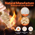 thumbnail image 3 of Encendedores de fuego Nwsuewi 36 piezas de madera natural impermeables, 3 of 7