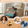 thumbnail image 5 of Kuiaobaty Aztec Cow Print Non Slip Sofa Cushion Slipcover, Armless Recliner Furniture Protector, Breathable Quilted Reclining Chair Cover as Housewarming Gift, 5 of 7