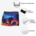 thumbnail image 6 of Disketp Beach With Palm Trees Men'S Boxer Briefs,Soft And Breathable Cotton Underwear With Comfortflex Waistband, 6 of 9