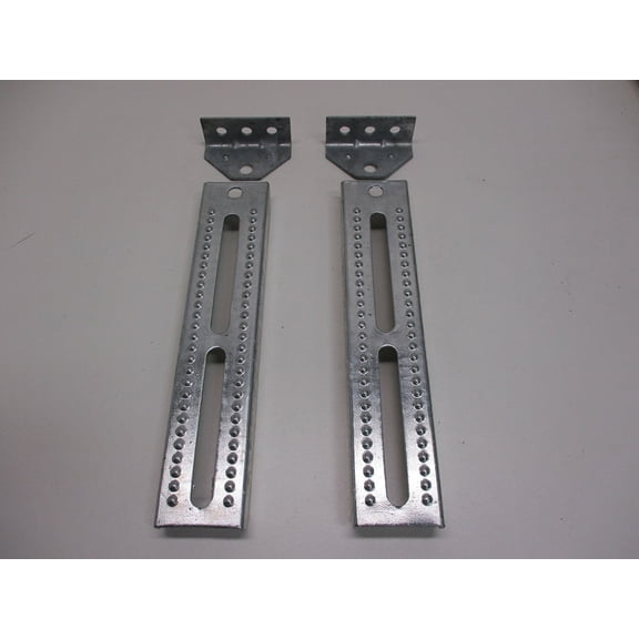 (2) Boat Pontoon Trailer 12" Bolster Bunk Board Adjustable Swivel Bracket Kits