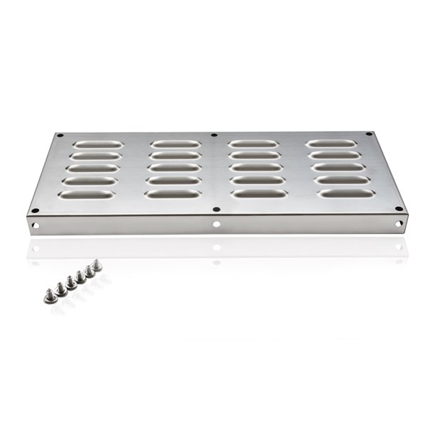 Skyflame Stainless Steel Venting Panel for Masonry Fire Pits and Outdoor Kitchens 15Inch by 61