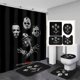 thumbnail image 1 of Set de cortinas de baño Freddys Kruegers Jasons Voorhees Anime, 1 of 1