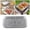 Silver, variant on Food-Grade Aluminum Foil Disposable Grilling Trays of 5 pcs,Grill Basket with Holes Grilling Pans for Barbecue Foods