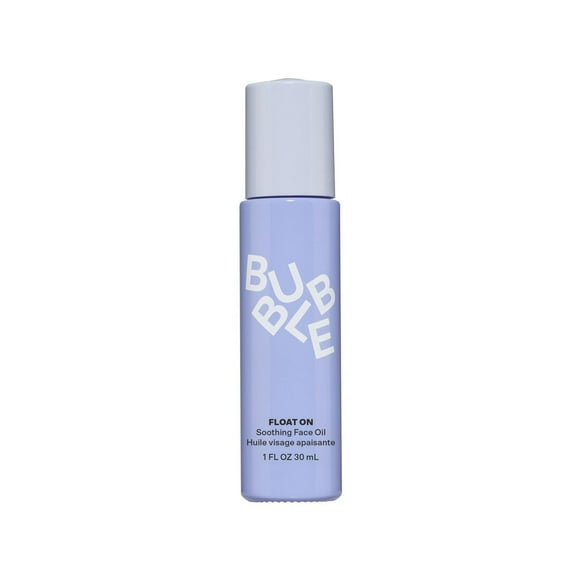 Bubble Skincare Float On Soothing Facial Oil Serum, for All Skin Types, Everyday Care,1 fl oz / 30 ml