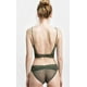 thumbnail image 3 of Ropa interior de mujer con copa triangular fina sin aro de acero, espalda de encaje, hombros descubiertos, gran forma de U, sin espalda, 3 of 6